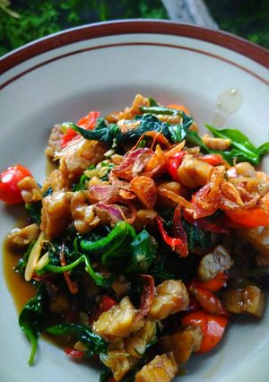 Foto resep Tumis pucuk daun labu