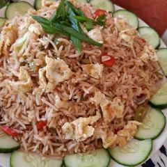 A picture of Vegetables fried rice.