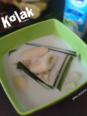 Cara Gampang Menyiapkan Resep  Kolak Pisang singkong with susu cair mix fiber creme yang Enak, Lezat