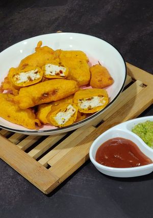 A picture of Masala Paneer Pakoda.
