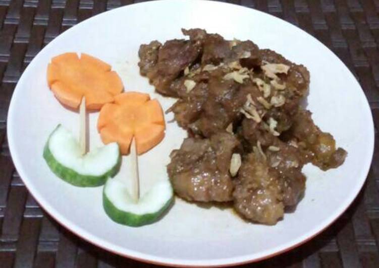 Kiat-kiat membuat Gula Asem Daging Domba 🐏 #KitaBerbagi gurih