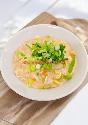 Foto resep Bubur Ayam High Protein