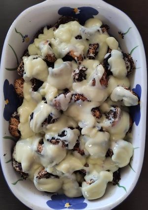 Mákos guba vanília pudinggal recept fotója