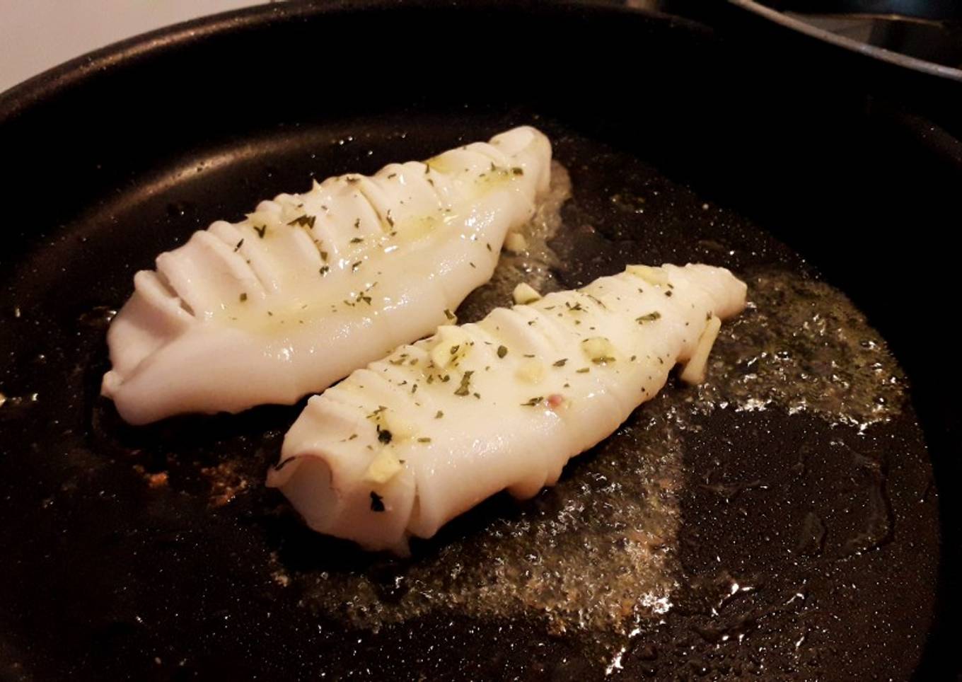 Calamar a la plancha