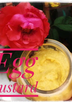 Hình của món Egg custard.
