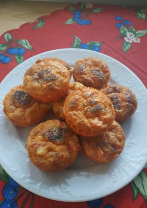 Φωτογραφία της συνταγής Αλμυρά cupcakes