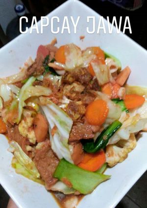 Foto resep Capcay Jawa Simple