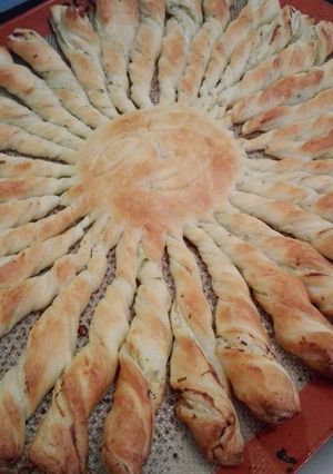 Une photo de Soleil feuilleté