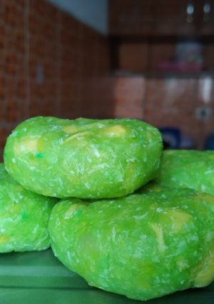 Foto resep Gethuk singkong hijau pandan