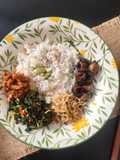 Nasi Liwetan Sunda - Cumi Hitam