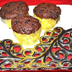 A picture of Chocolate muffins.