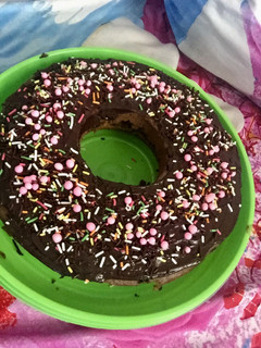 Foto resep Bolu pisang coklat lumer