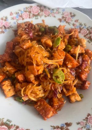Foto resep Oseng Tempe Pepaya Muda