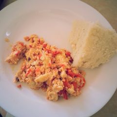 A picture of Scrambled eggs.