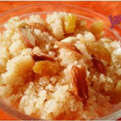 A picture of Suji ka halwa.