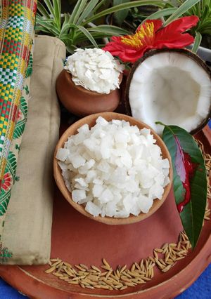 নারকেলের চিঁড়ে (Narkel er chinre recipe in Bengali) রেসিপির প্রধান ছবি