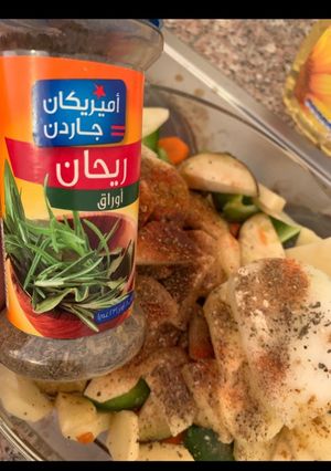 صورة لوصفة سلطة الخضار المشويه