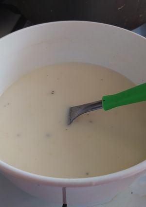 Una foto de Salsa bechamel o salsa blanca