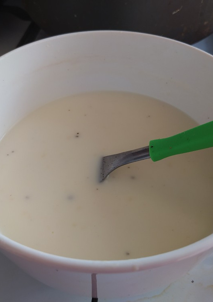 Una foto de Salsa bechamel o salsa blanca
