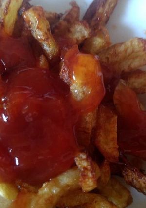 Una foto de 😋Papas fritas🍟🍟mmm... Deli deli.🤗