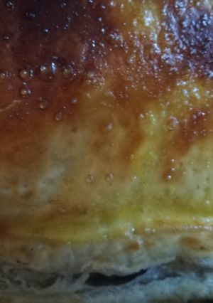 Foto principal de Empanada de champiñón, queso lonchas y jamón dulce