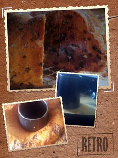 A picture of Sig's Raisin and chocolate chip cake.