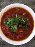 LG SPICY AUBERGINE STEW WITH CORIANDER AND MINT