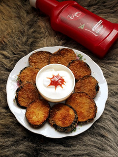 عکسی از دستور چیپس بادمجان