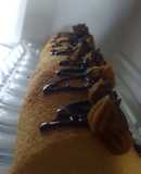 Brazo de gitano relleno de dulce de leche - Fácil y económico