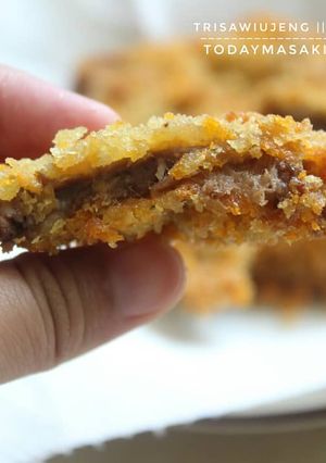 Foto resep Daging goreng tepung