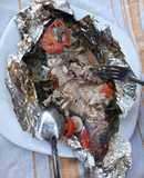 Mojarra Empapelada a las Brazas