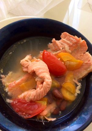 Foto resep Sup Tulang Salmon