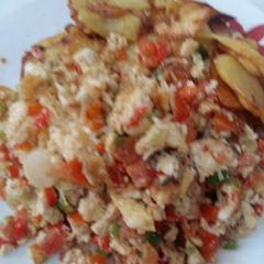 A picture of Spanish Omelette.