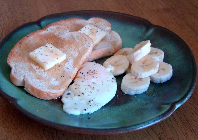 Steps to Prepare Any-night-of-the-week honey poached egg