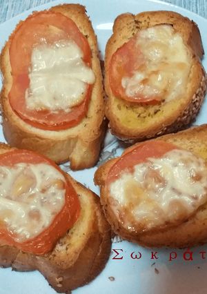 Φωτογραφία της συνταγής *Σκορδόψωμα χορταστικά