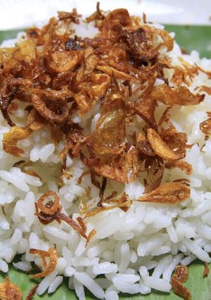 Foto resep Nasi Uduk Rice Cooker