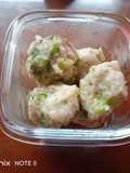 H346. Baso Udang, Brokoli dan Tempe (17 month+)