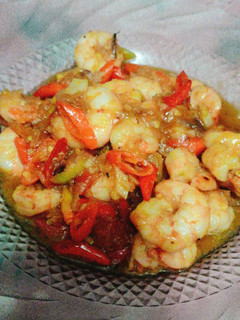 Foto resep Tumis Udang Pedas