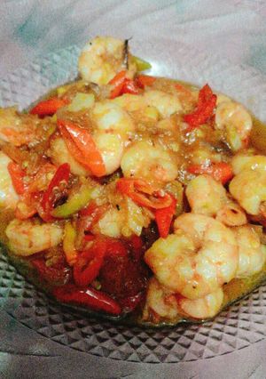 Foto resep Tumis Udang Pedas