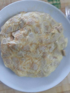 Una foto de Tortilla de Salchicha