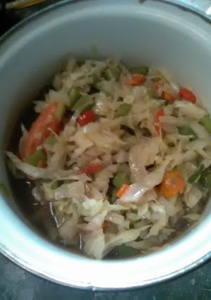 Foto resep Oseng kol dan buncis