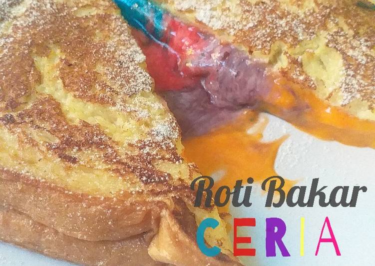 Resep Roti Bakar Ceria | Stuffed French Toast Anti Gagal