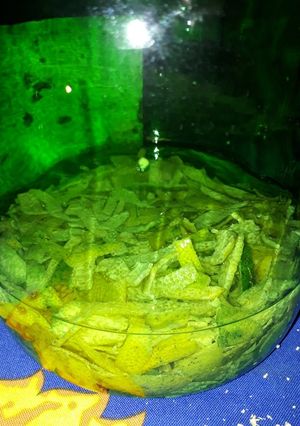 Una foto de Licor de mandarina
