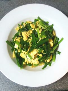 韭菜炒蛋 的食譜成品照片