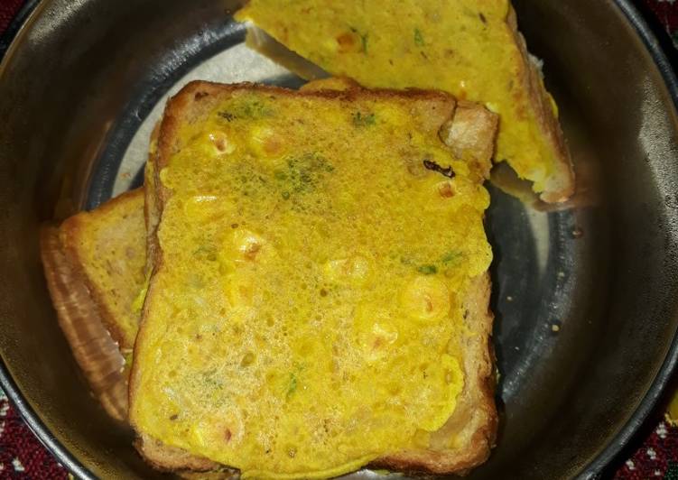 Step-by-Step Guide to Make Favorite Bread Pakoda or Omellete bread