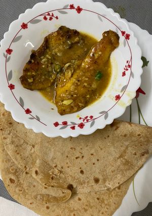 A picture of Lemon garlic Tilapia.
