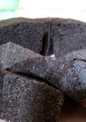 Foto resep Bolu Ketan Hitam Gurih (kukus)