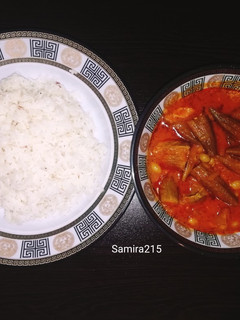 عکسی از دستور خورشت بامیه 🍛