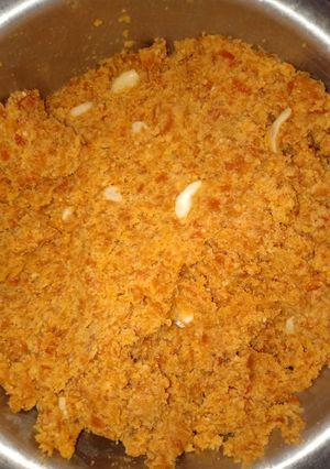 A picture of Gajar ka halwa.