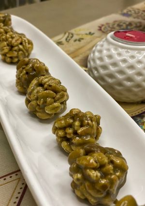 صورة لوصفة رايس كرسبي بالبستاشيو 💚